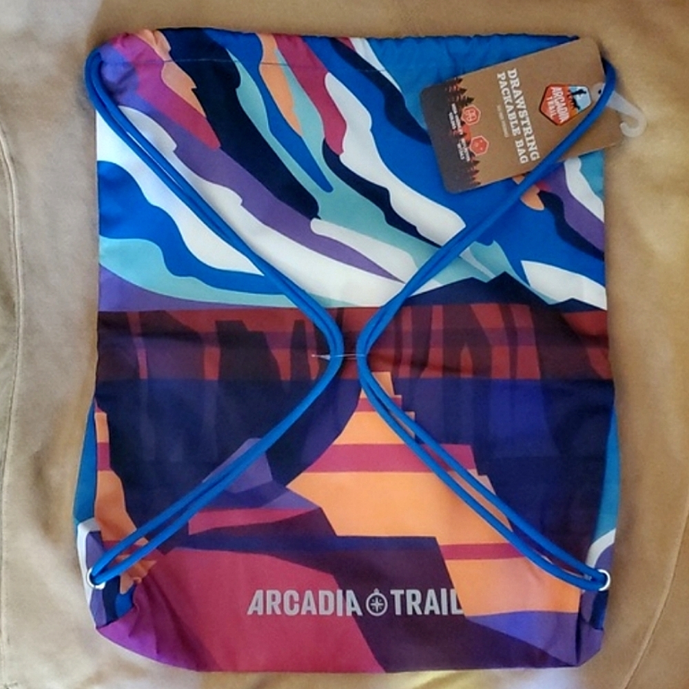 Arcadia Trail Drawstring‎ Backpack Bag